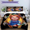 Chucky 3τμχ Σετ Κλινοσκεπασμάτων Κάλυμμα Παπλώματος Κλείσιμο Περιλαμβάνει 1 Κάλυμμα Παπλώματος & 2 Μαξιλαροθήκες για Όλες τις Εποχές Διακόσμηση Υπνοδωματίου Σπιτιού Εστίας