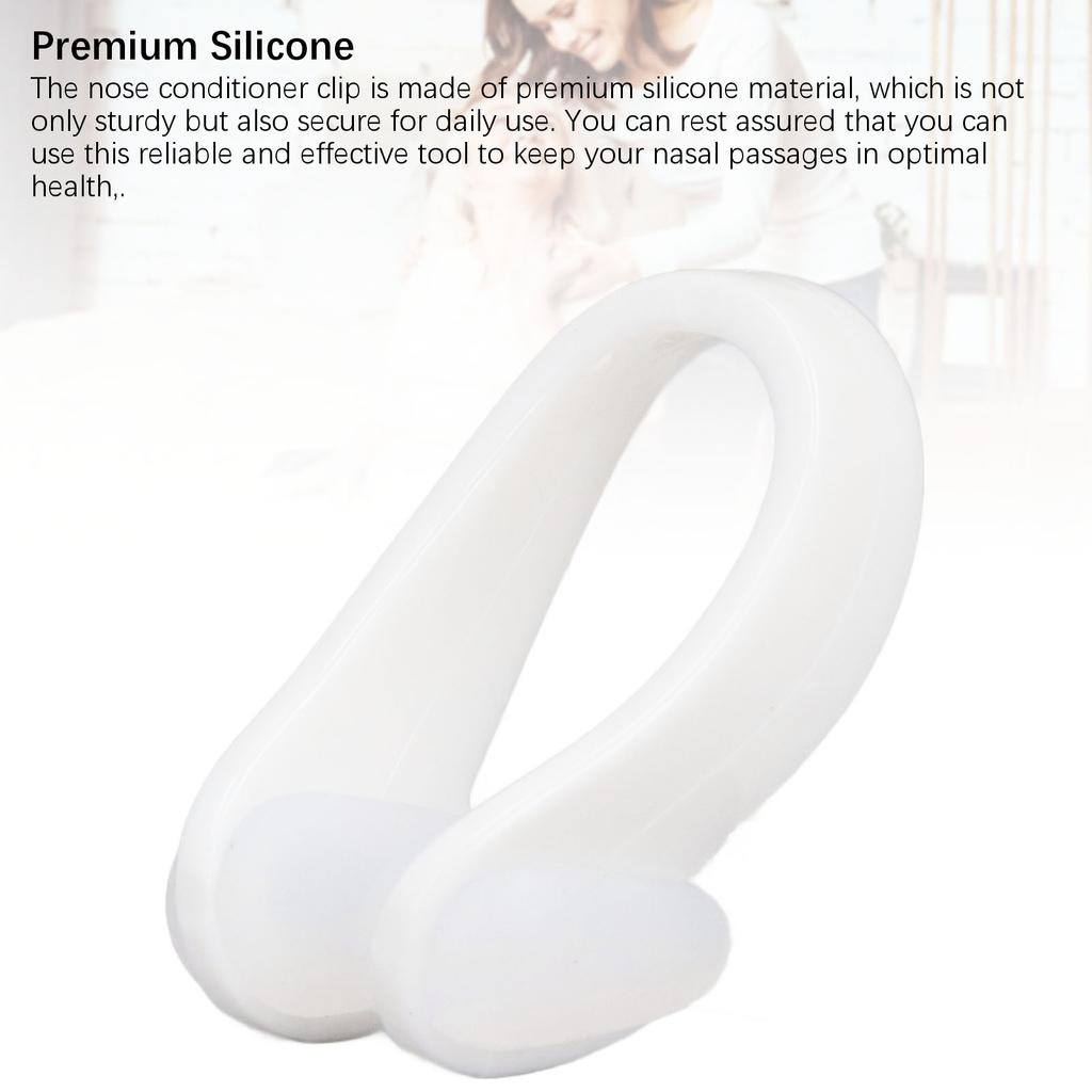 3pcs Silicone Nose Clip Nasal Cleansing Relieve Nasal Congestion Nasal Discomfort Relief for Nasal Health Care