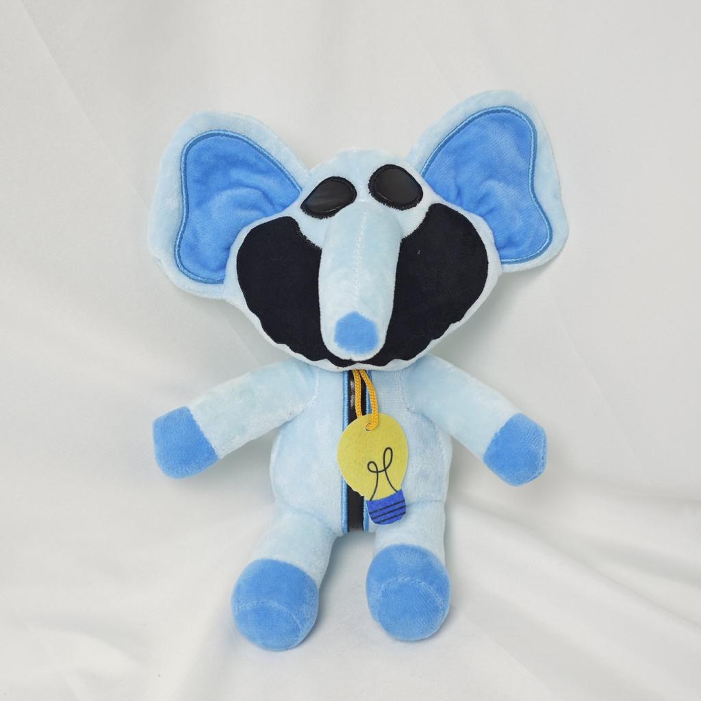 Bambola di Peluche Bambola Time Around Bambola Mostro Salsiccia Bambola Mostro Rossa Blu Giocattolo di Peluche Diavolo Blu