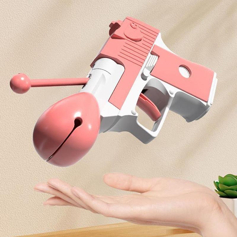 3D Kreativní Decompresní Hračka Pistole Jedinečná Dřevěná Ryba Chvála Zasloužení +1 Rekvizita Hračka na Uvolnění Stresu Zasloužení Mrkev Pistole Hračka Pro Děti Dospělé