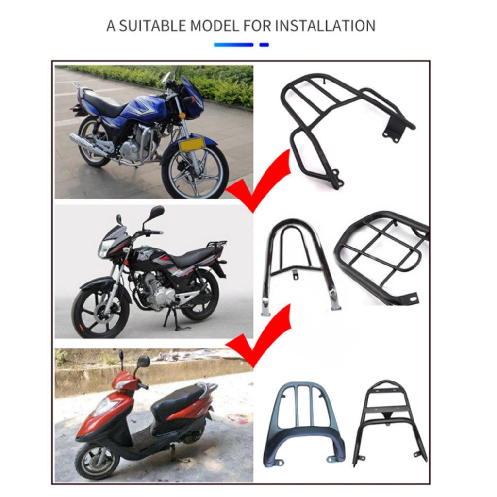 Motorcycle Tailbox 45L Large Capacity Water Resistant ABS Motorcycle Rear Top Box with Antitheft Lock