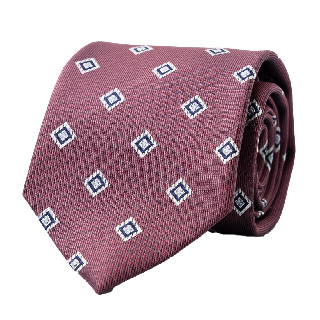 [Robert Fraser] Robert Fraser Tie, Brand Silk, Business Formal (Small PatternROSE)