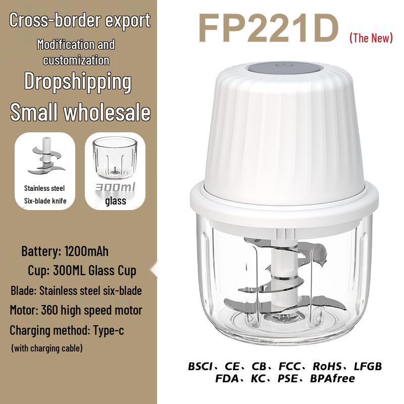 Automatic Electric Garlic Masher & Meat Grinder