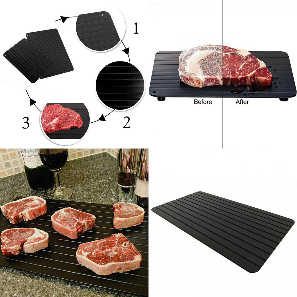 Premium Quality Aluminium Defrosting Tray For Fast And Natural Thawing Of Frozen Meat