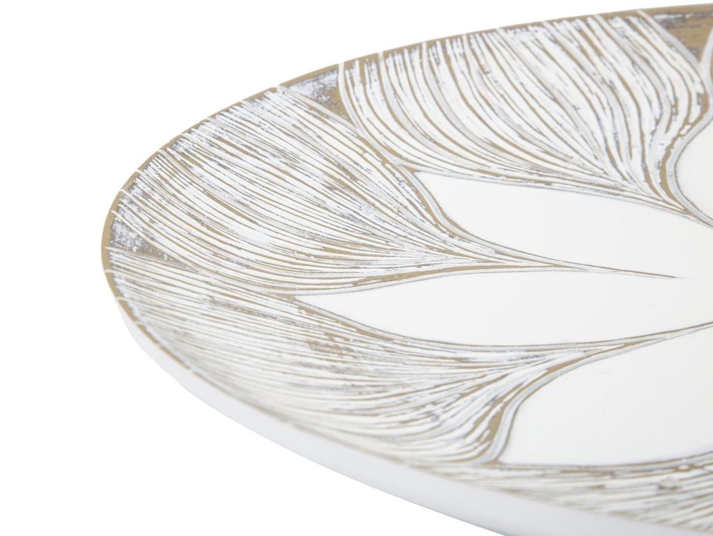 Decor Tray Polyresin Athens Cm Ø 35.5X4.4