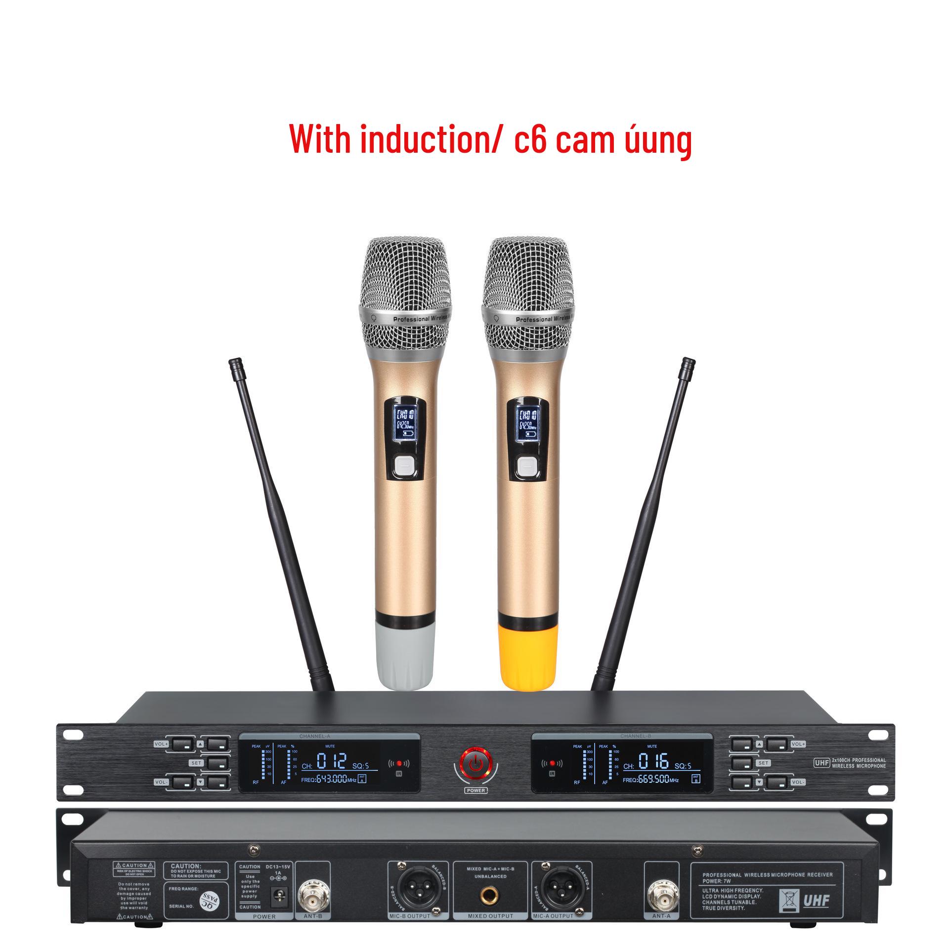 

U Band Wireless Mic Kit: Headset & Lavalier for Conferences UK Plug