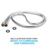 Luxury High Quality Stainless Steel Thread 1.5M Shower Hose Flexible Metal Shower Tube Shower Flexible Hose