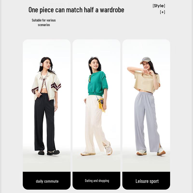 Camel Women's Outdoor Quick-Dry Parachute Pants