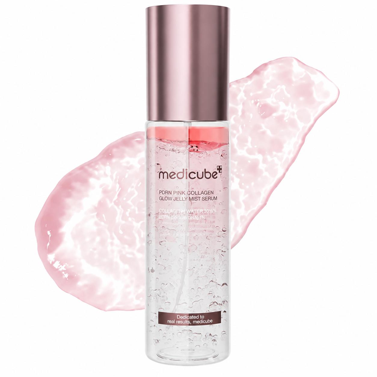 Medicube PDRN Pink Collagen Glow Jelly Mist Serum 60 ml