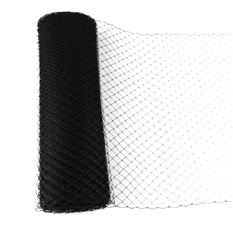 Stylish Woman Veiling Hat Netting Mesh Fabric for 1920s Ladies Prom Headpiece