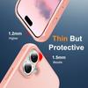 For iPhone 17 Case Compatible with MagSafe Ring Holder Kickstand TPU+PC Phone Cover