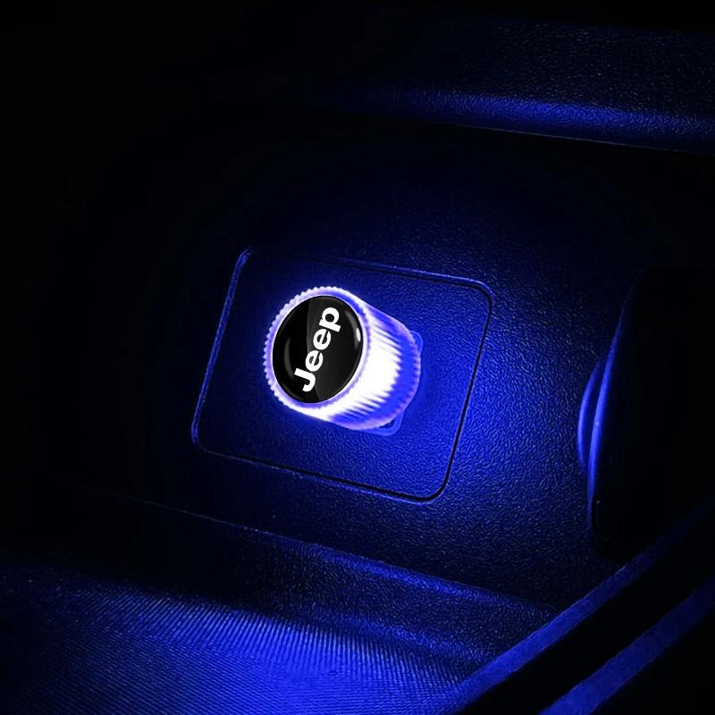 Car LED USB Light Auto Interior Atmosphere Light For Jeep Wrangler Grand Grand Cherokee Wrangler JK Gladiator Compass Renegade ANR1
