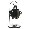 Ceramic Aromatherapy Stove Witch Soup Cup Creative Iron Frame Hook Ceramic Essential Oil Stove with Iron Frame Home Decoration