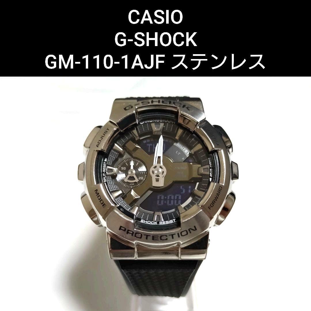 

[Б/У] Рабочие CASIO G-SHOCK GM-110-1AJF корпус из нержавеющей стали