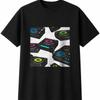 DJ Decks Retro Mens Womens T-Shirt Vintage Unisex Novelty Gift Tee Funny Present