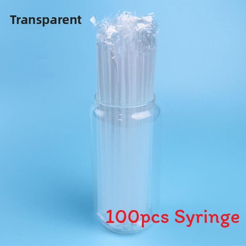 Disposable Plastic Drink Straws For Juices And Bubble Tea Perfect For Cafes And Parties