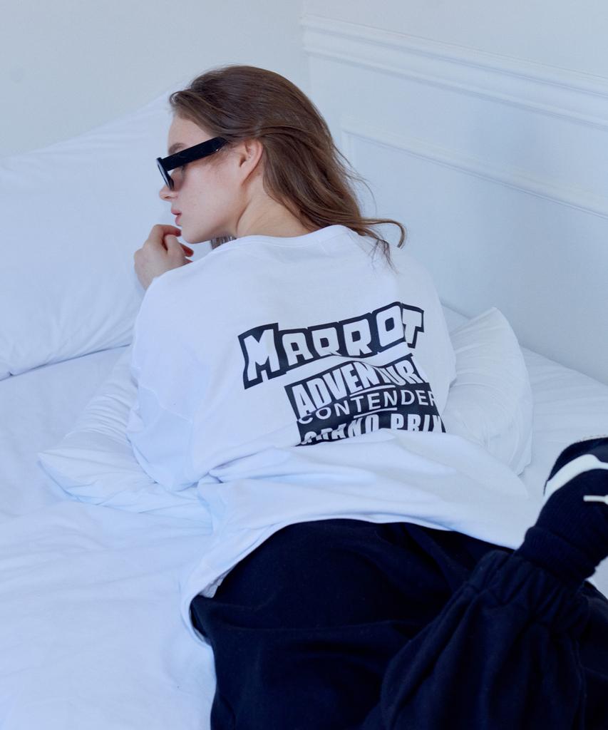 MARROT Adventure Oversized T-Shirt_White