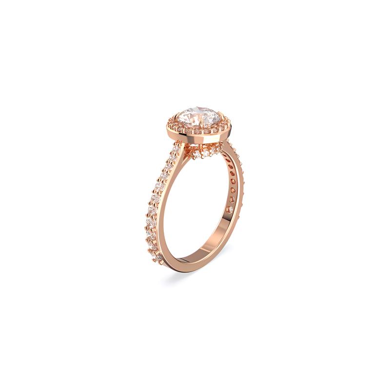 Swarovski Una Angelic Personalized Ring Fashionable and Versatile - Rings for Women Gold 60