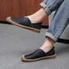 Leather Men Water Beach Sandals Summer Outdoor Casual Closed Toe Sports Sandals Non-slip Soft Hiking Wading Sneakers PLUS SIZE 48