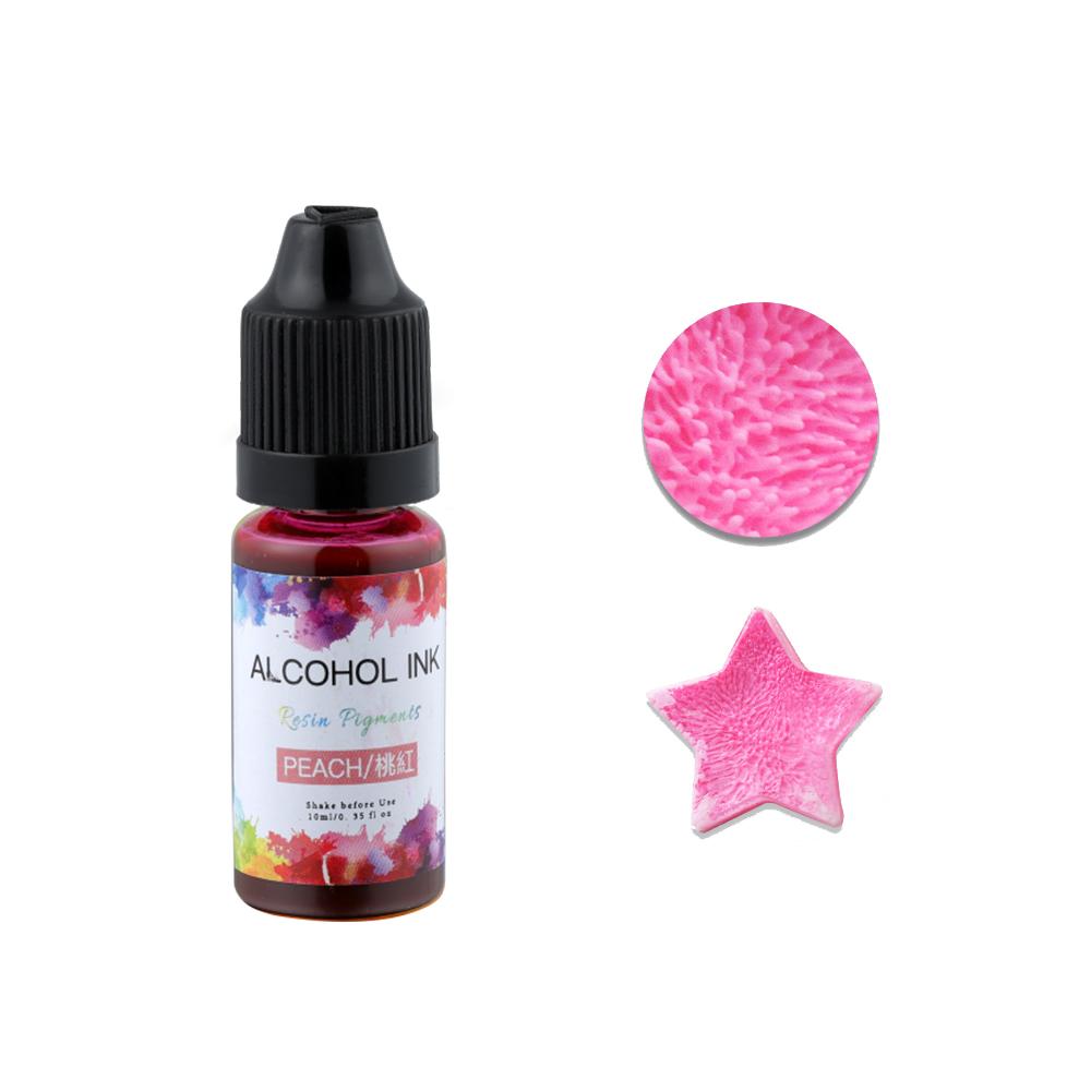 10ml Epoxy Resin Diffusion Pigment Resin Pigment Alcohol Ink Liquid Colorant Dye Diffusion Ink for Epoxy Dyeing Jewelry Making