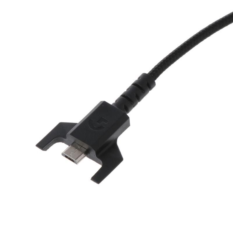 Charing Cable Compatible for G403 G703 G903 G900 G533 G633 G933 USB Charger Black Gaming Mouse Charge Accessory Durable