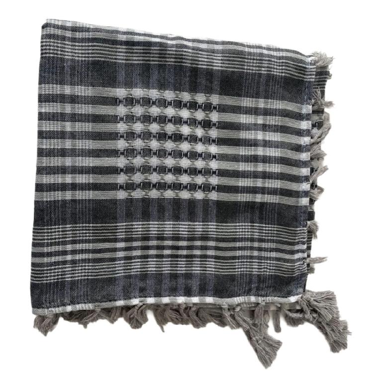 Écharpe Châle Élégante avec Franges Foulard Carré Foulard de Tête Idéal pour l'Extérieur