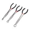 3PCS Heavy Duty Long Nose Grip Pliers 11 Inch Hose Removal Pliers  Spark Plug Boot Removal