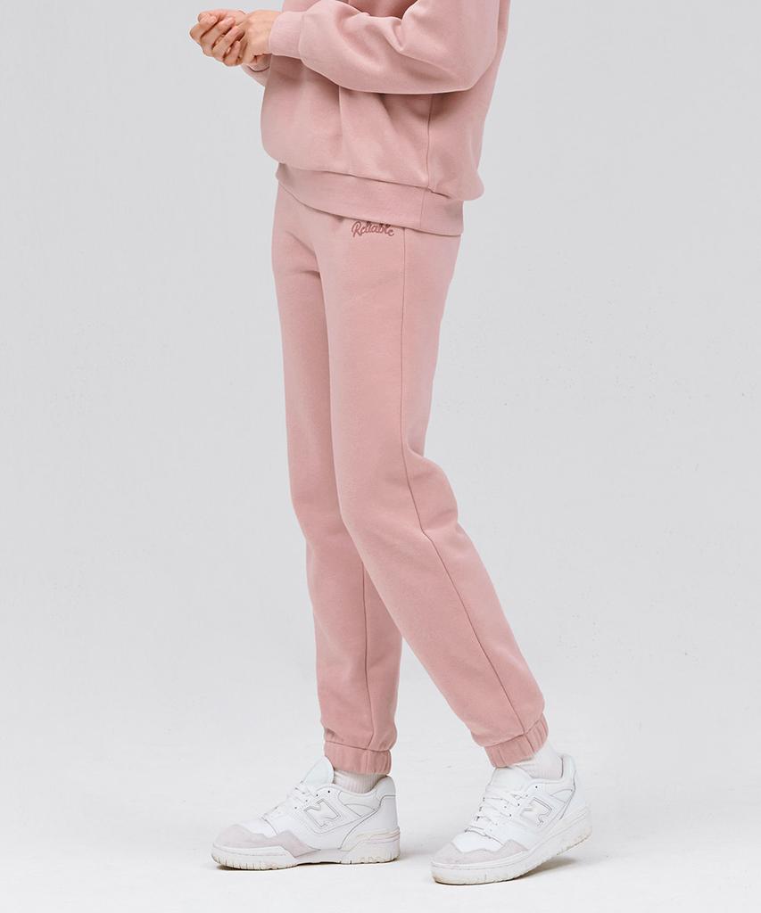 CHASECULT Women'S Fleece-Lined Jogger Warm-Up Pants - Pink