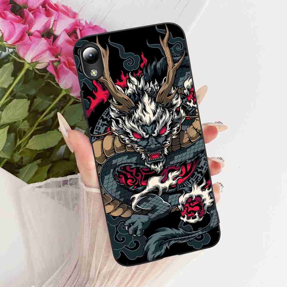 For ZTE Blade A3 2019 Case Cartoon Cute Print Silicone TPU Black Cover For ZTE Blade A3 Lite a3 2019 Phone Cases Shockproof