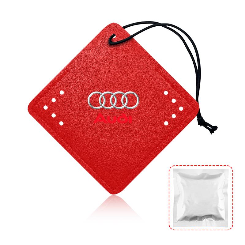 1Pcs Car Interior Pendant Aromatherapy Room Deodorant Sachet Car Accessories For Audi  A3 8P A4 B5 B6 B7 B8 A5 A6 C5 C6 C7 A7 A8 Q3 Q5 Q7 TT 8V R8 8L