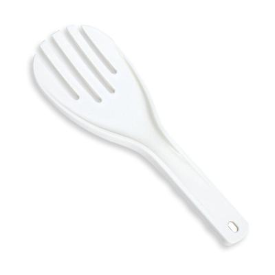 Grande cucchiaio da riso in plastica, cucchiaio da pasto antiaderente, utensili da cucina, cucchiai arrotolabili a mano, paletta per riso, accessori da cucina, forchetta per riso ispessito