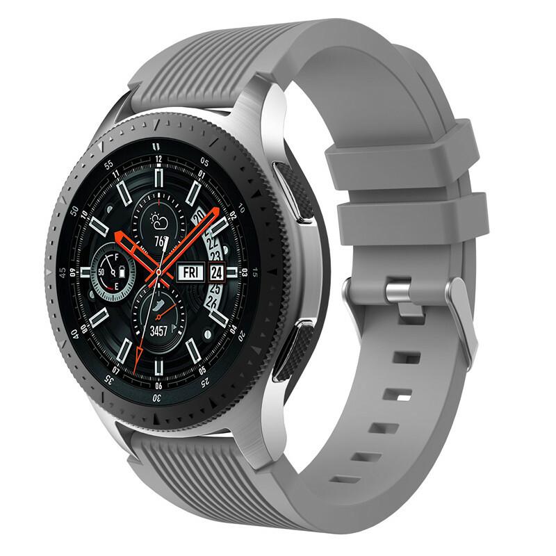Для Samsung Galaxy Watch Band 42 46 мм Силиконовый Ремешок Мягкий SM-R815 R810 Ремешок Верх For Samsung 46mm SM-R800