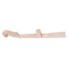Exquisite Solid Wood Violin Fiddle Neck with Fingerboard for 4/4 DIY Parts