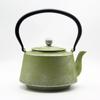 Artistic Green Crane Ceramic Teapot