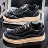 Men's Lightweight Comfortable Work Shoes Non-Slip Casual Sneakers for Outdoor Trailing Trekking Walking Skateboard Shoes