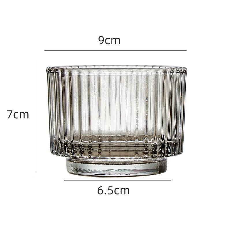 Color-Changing Nordic Glass Candle Holder & Diffuser