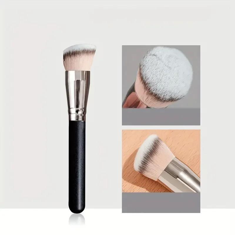 1/3PCS Premium Foundation Concealer Brush, Brushes Eye Dense Face Makeup Brush Under Contour BlusherFlawless For Blending