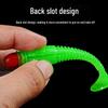 Double Jointed TPE Soft Bait with T-Tail for Bass, Perch, and Black Pit Fish