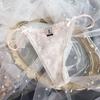 Thin Strap Underwear for Women Bow Panties Mesh Lace Briefs Flower Lace Thong  Comfortable
