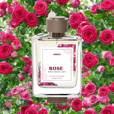 Unisex růžový parfém, dlouhotrvající parfém 100 ml