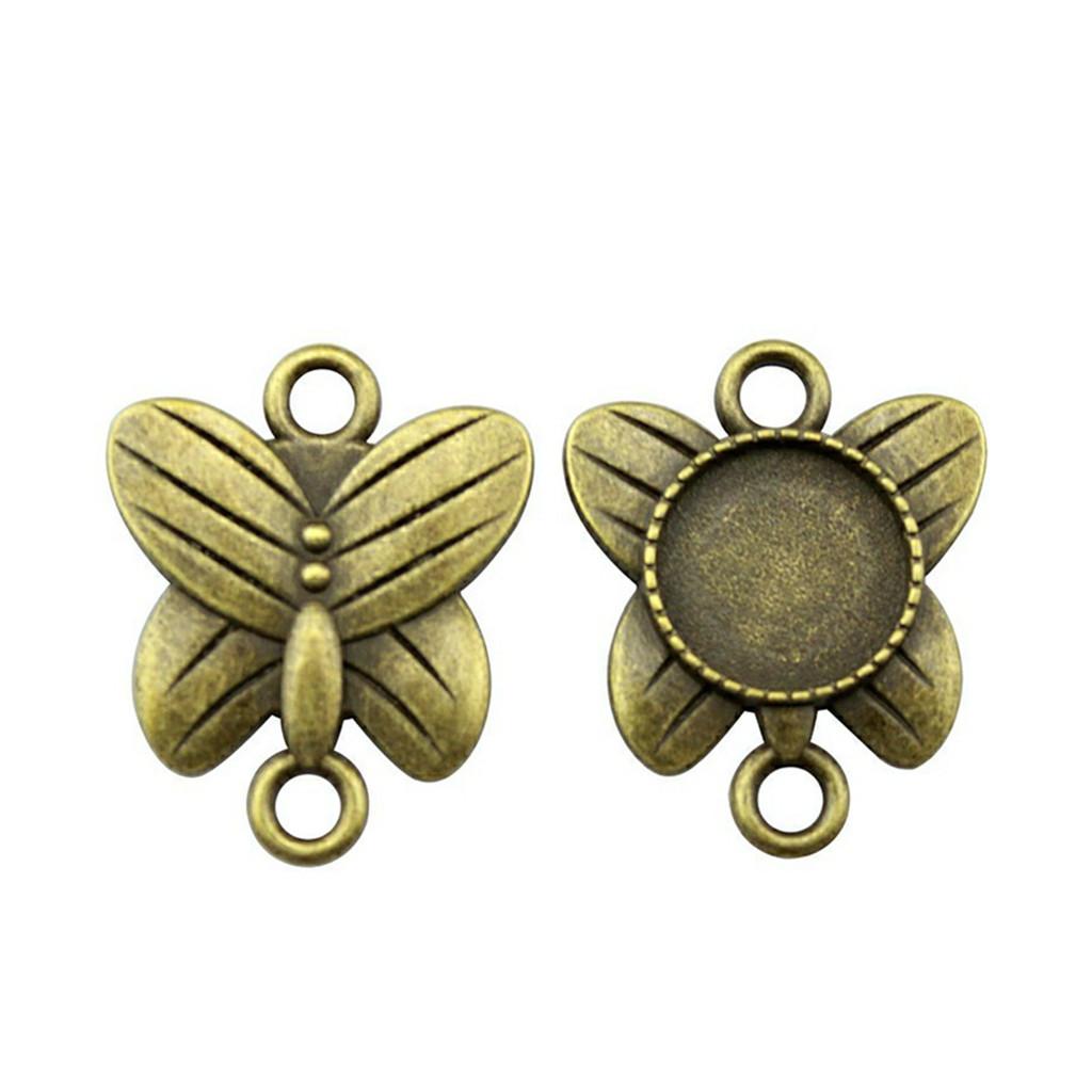 Accessories Parts Fit Round 8-15Mm Glass Cabochon Base Setting Tray Wedding Jewelry Findings QA016