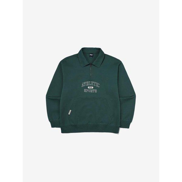 Fila Men Graphic Half Zip Sweatshirt