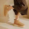Augustine Platform Snow Boots Women's Winter 2025 New Piled Thickened Cotton Shoes Classic Fluffy Short Boots