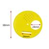 5Pcs Beekeeping Plastic Beehive Door Round Single Bee Exit Hive Vent Entrance Ventilation Gate Nest Tools Equipment Supplies
