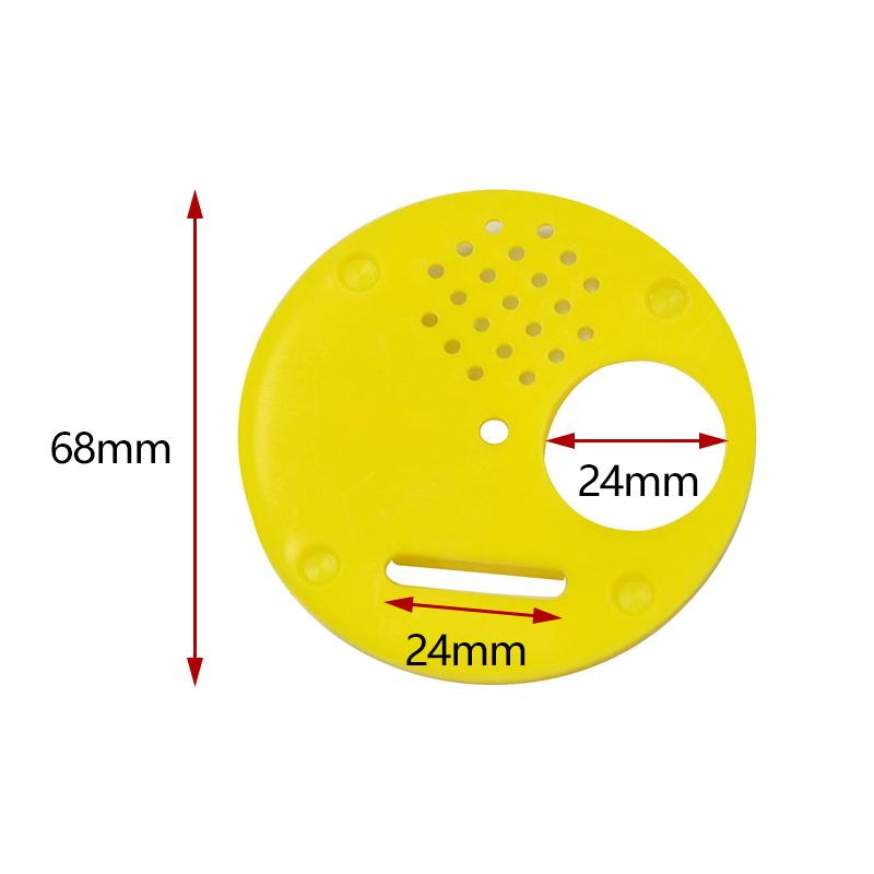5Pcs Beekeeping Plastic Beehive Door Round Single Bee Exit Hive Vent Entrance Ventilation Gate Nest Tools Equipment Supplies