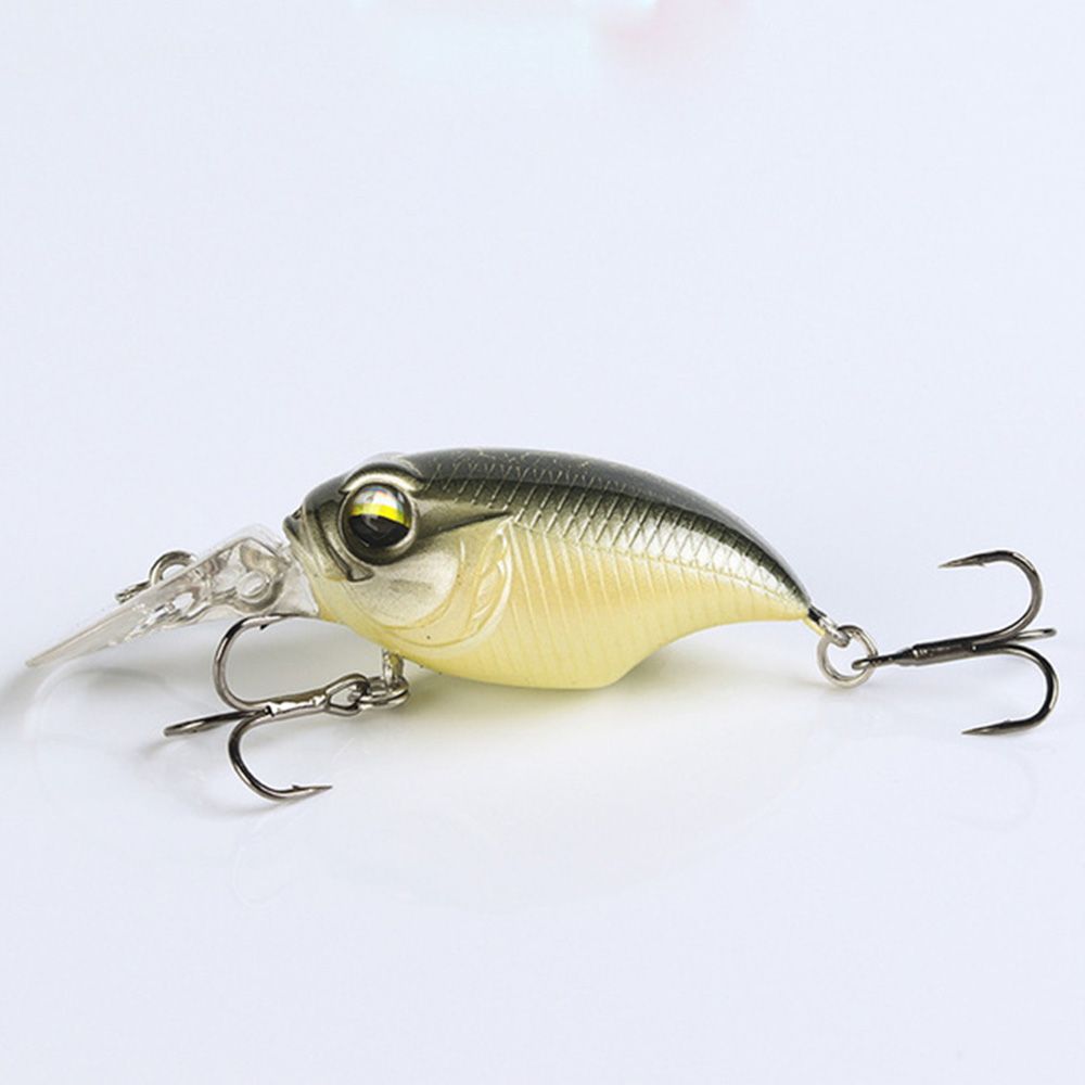 Luya Accessories 38mm/6g Fishing Tackle Crankbait Floating Lure Crank Bait Swimbait