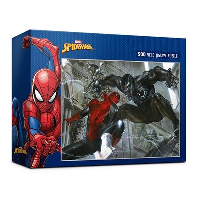 Marvel Spider-Man Jigsaw Puzzle M558, Mixed Colors, 500 Pieces Jigsaw Puzzle, Childrens Games, Educational Toys