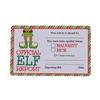 Decoration Sleigh Flying Riding License Christmas Card Christmas Gift Santa Claus Driving License