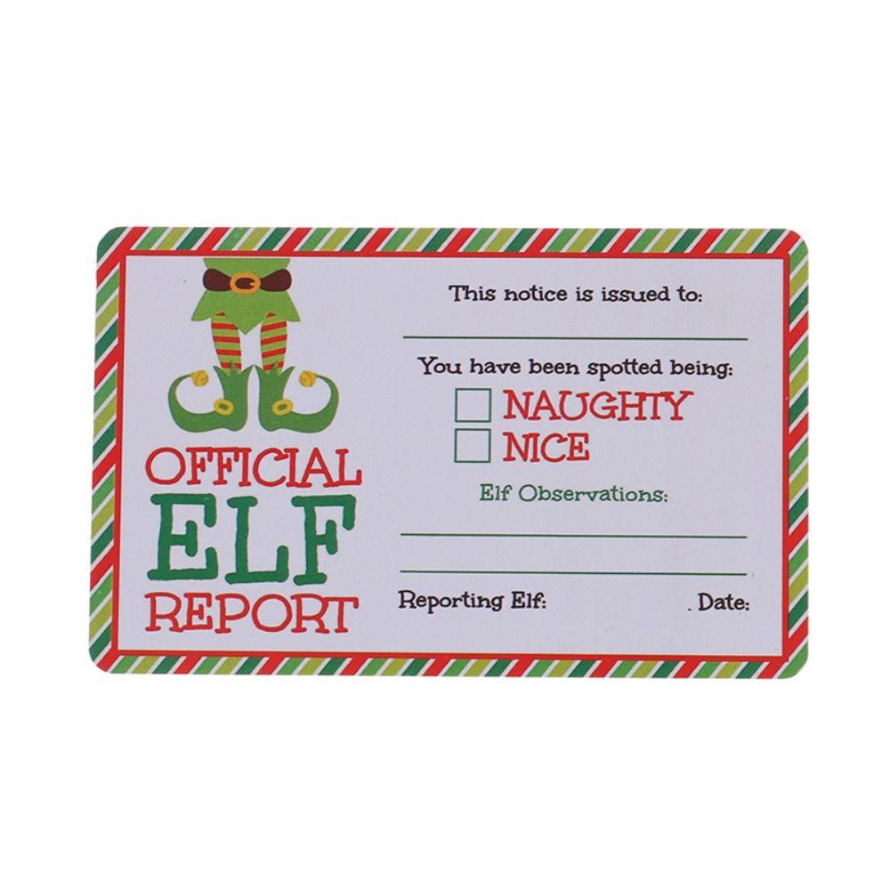 Decoration Sleigh Flying Riding License Christmas Card Christmas Gift Santa Claus Driving License