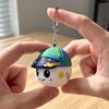 Multicolor Embroidered Hat Plush Toy Set For Kids Collectible Stuffed Soft Dolls With Keychains Waist Waist